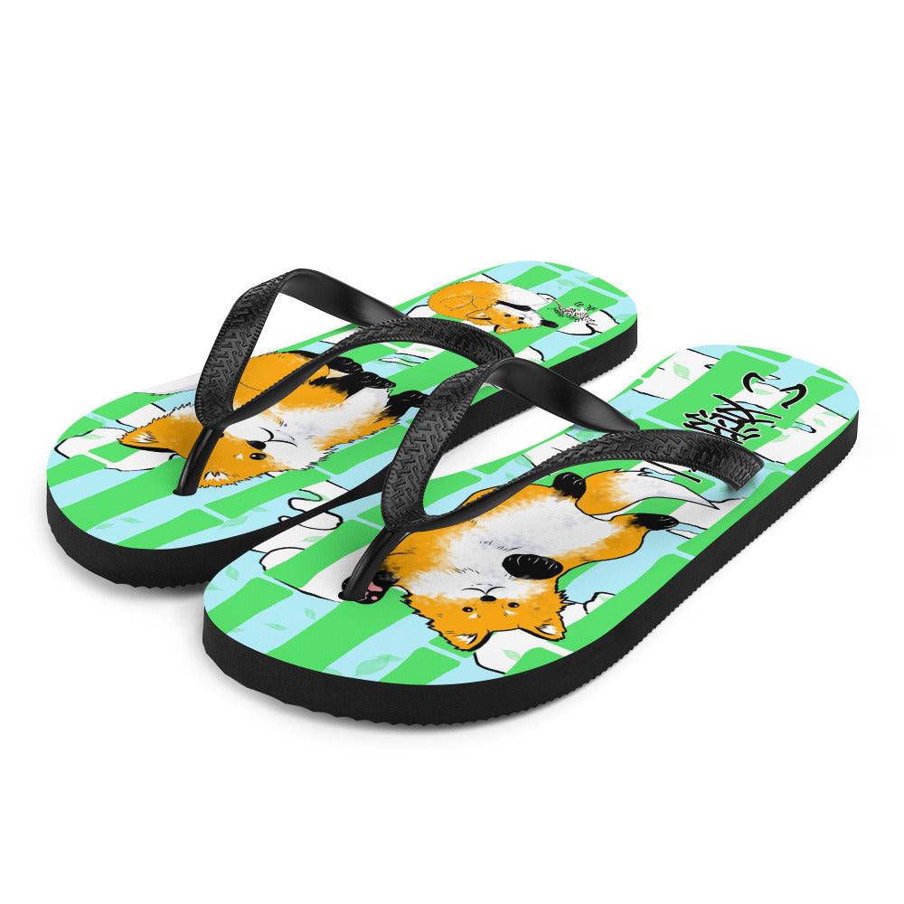 Fox flip flops online